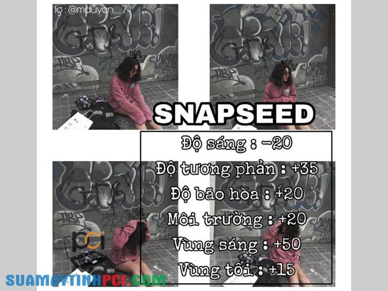 Tổng hợp công thức chỉnh màu Snapseed trên điện thoại cực đẹp - Thủ thuật máy tính