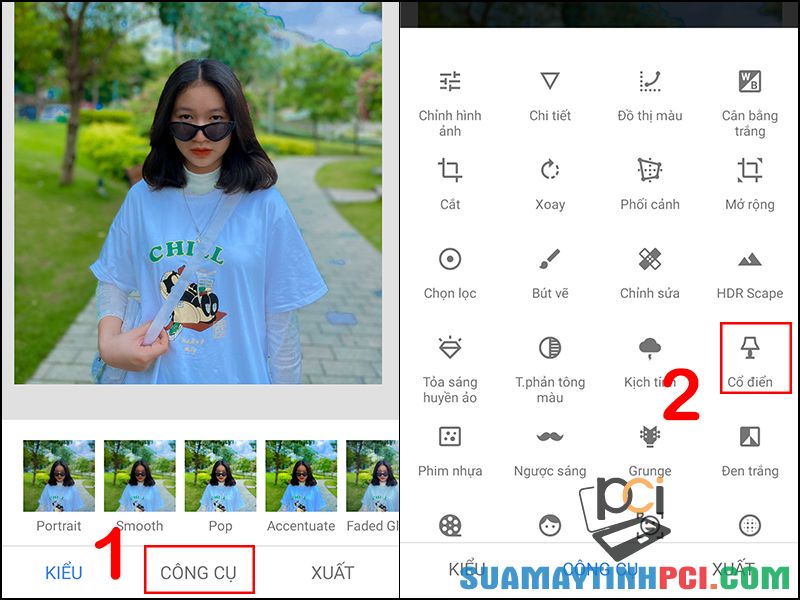 Tổng hợp công thức chỉnh màu Snapseed trên điện thoại cực đẹp - Thủ thuật máy tính