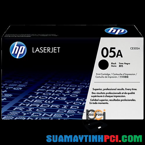 Mực in HP05A, HP 05A for Laserjet P2035/P2055 Series Black LaserJet Toner  Cartridge (CE505A)