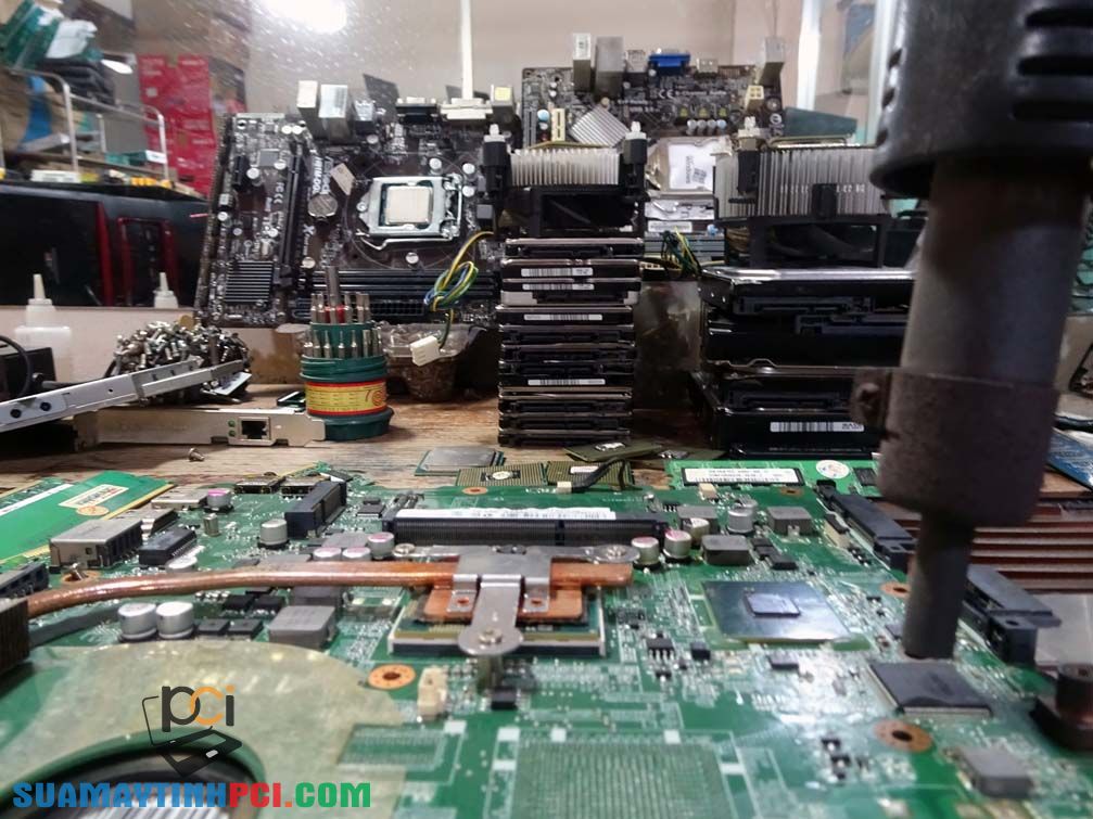 Sửa chũa phần cứng mainboard máy laptop Kon Tum