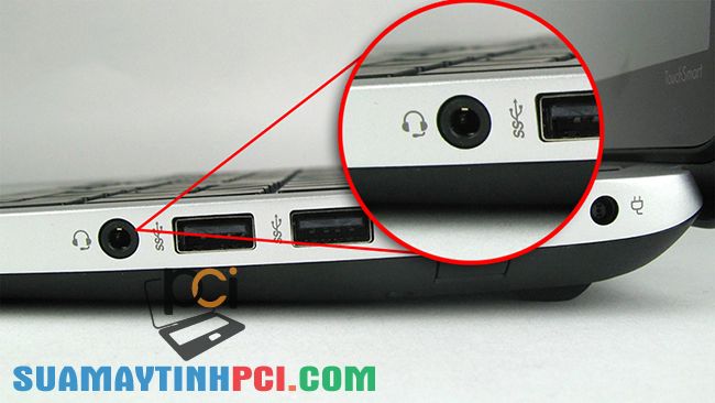 jack chuyển cổng cắm tai nghe điện thoại vào laptop sử dụng được cả mic Nam  Hưng computer