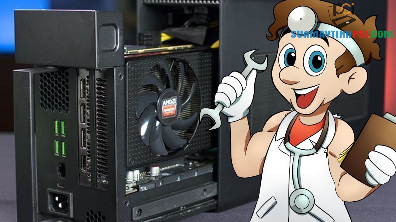 I will never stop find this thumbnail cursed seeing an external GPU shroud  installation being thought as building a gaming PC. : jerma985