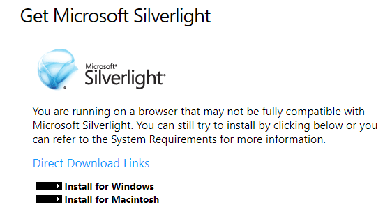 Microsoft Silverlight