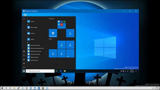 Sandbox Windows 10
