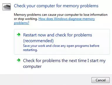 Chạy Windows Memory Diagnostic