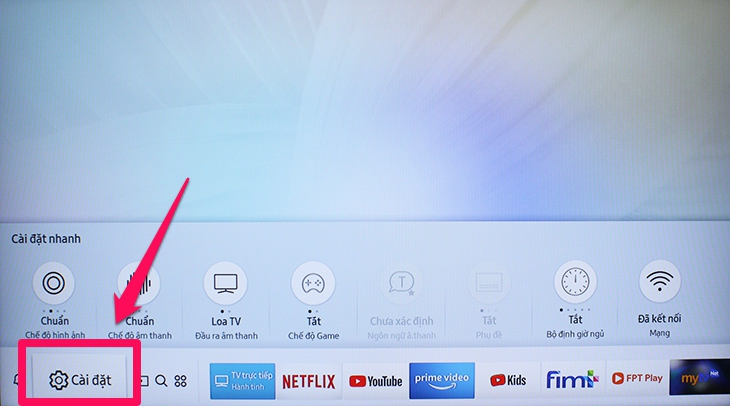 tính năng tiết kiệm điện trên Smart tivi Samsung-3