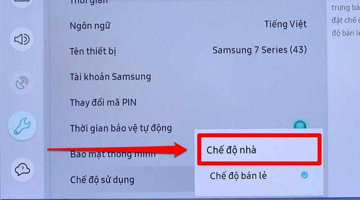 Cách tắt chế độ demo trên tivi Samsung-10