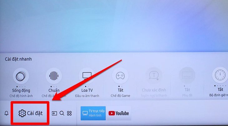 Cách tắt chế độ demo trên tivi Samsung-3
