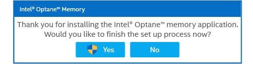 Hướng dẫn cài đặt Intel Optane 5