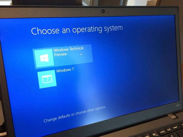 Cài đặt Windows 10 Technical Preview lên máy ảo có sẵn trong Windows