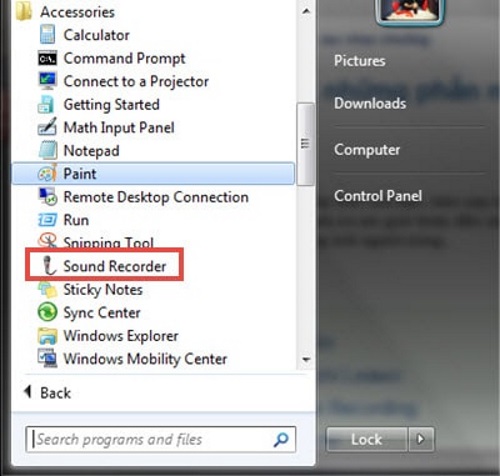 ghi âm trên laptop