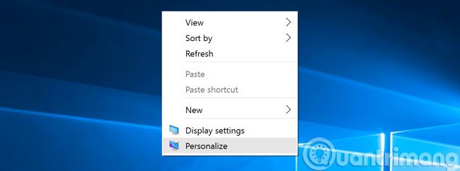Thểm biểu tượng ngoài Desktop trong Windows 10