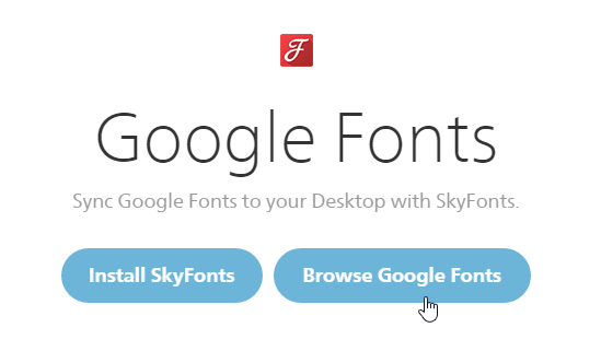  Browse Google Fonts