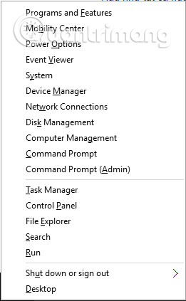 7 thủ thuật điều khiển nhanh Windows 10 