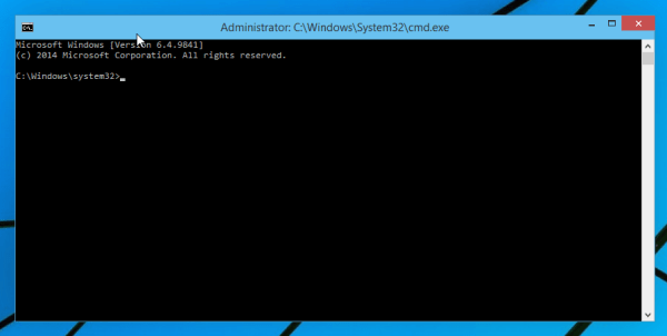 Elevated Command Prompt