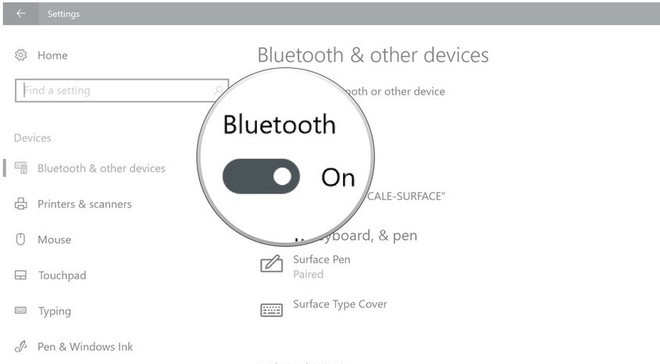 Bật Bluetooth trên máy tính