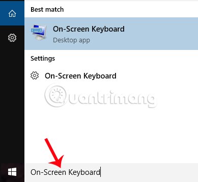 Bàn phím ảo On-Screen Keyboard