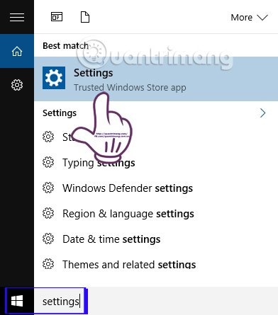 Lỗi không đặt được ứng dụng mặc định Windows 10