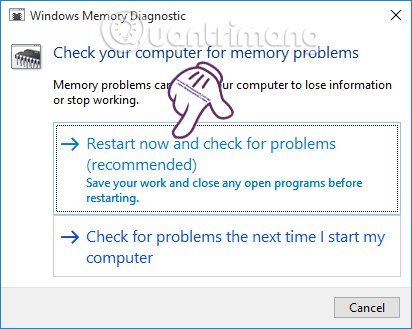 Windows Memory Diagnostic Tool
