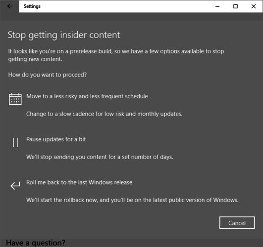Tự động cập nhật phiên bản mới của Windows 10