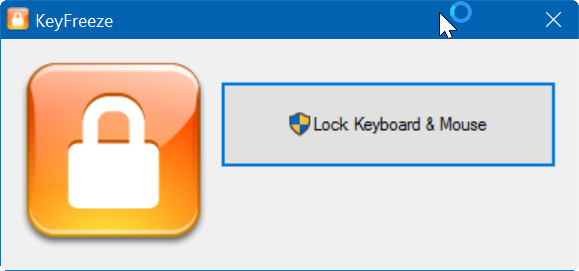 Sử dụng KeyFreeze để vô hiệu hóa bàn phím trên Windows 10