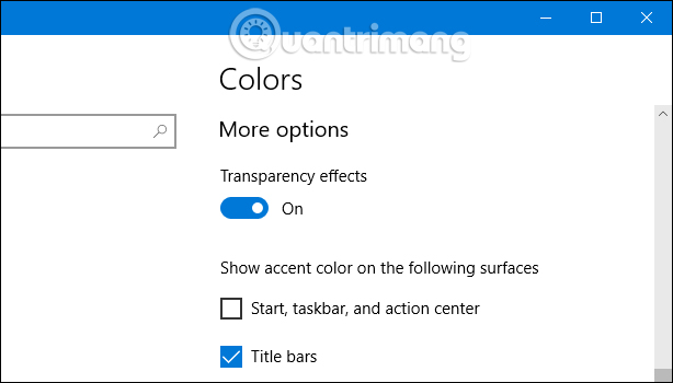 Cài màu nền cho Taskbar 