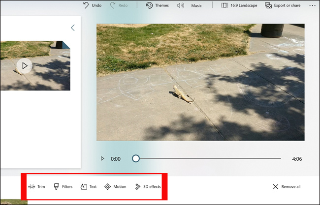 Công cụ chỉnh sửa video