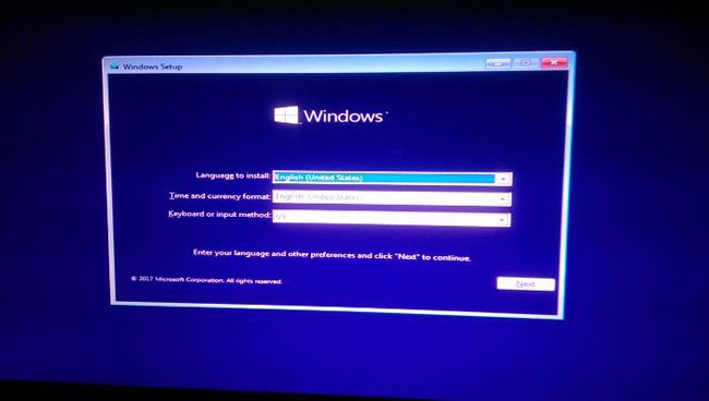 Thiết lập Windows 10
