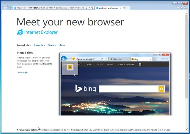 Trình duyệt web Internet Explorer