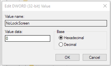 Trên Windows 10 bạn nên vô hiệu hóa các tính năng này đi  Value data