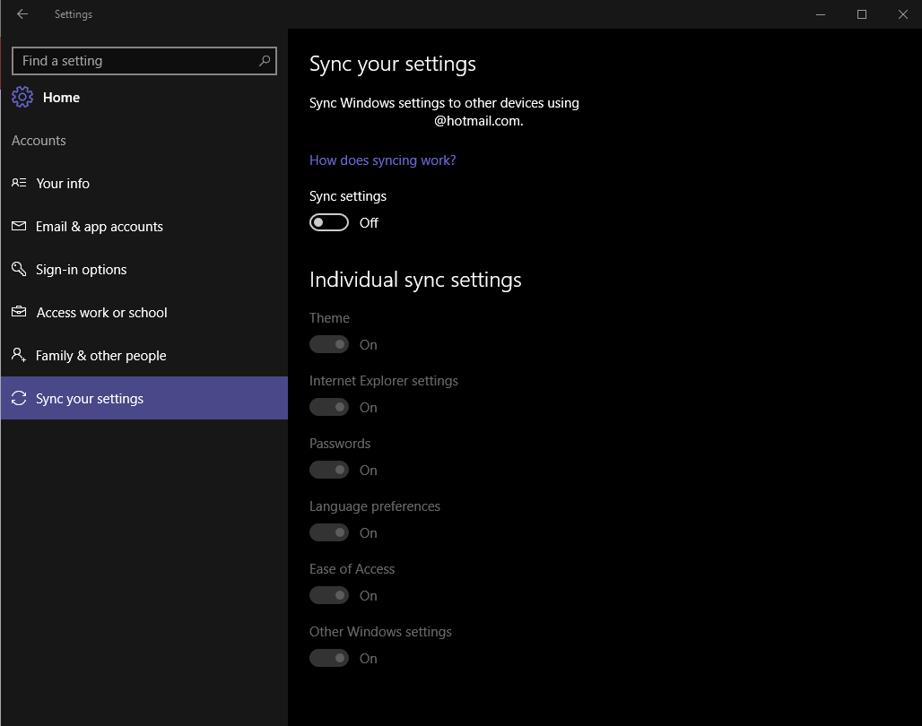 Trên Windows 10 bạn nên vô hiệu hóa các tính năng này đi   Vô hiệu hóa tính năng đồng bộ