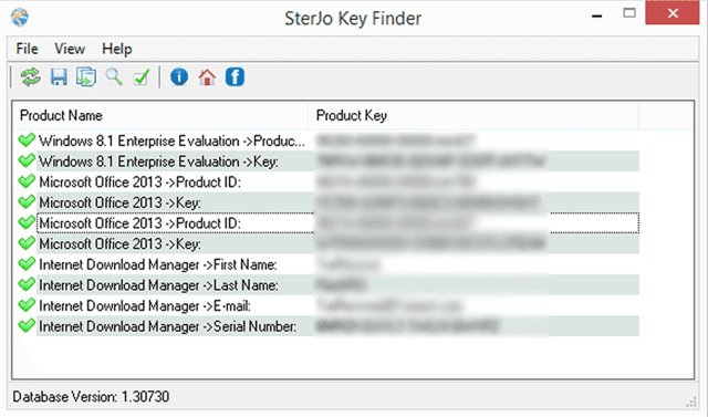 Công cụ tìm key SterJo Key Finder