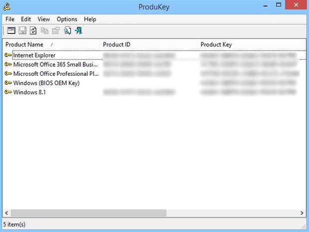 Công cụ tìm key ProduKey
