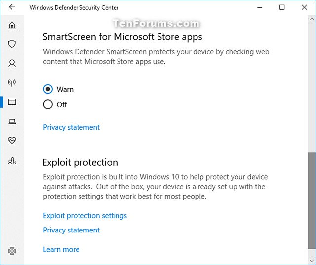 Cách mở Windows Security trong Windows 10 16