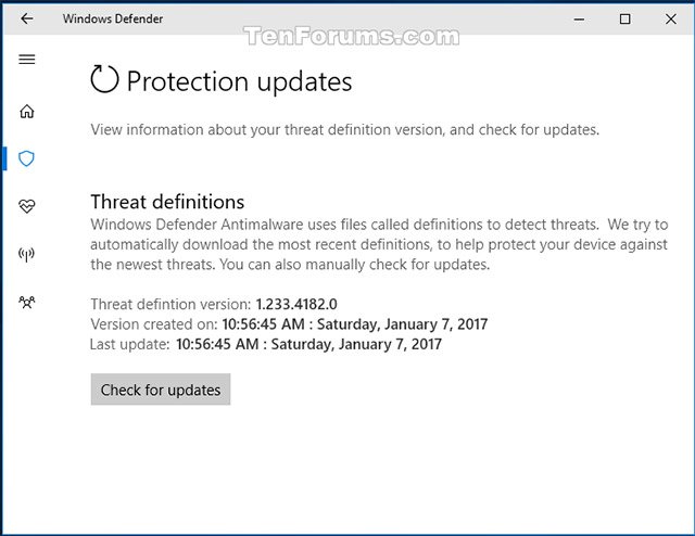 Cách mở Windows Security trong Windows 10 9