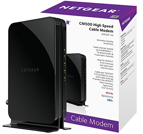 NETGEAR DOCSIS 3.0 Cable Modem (CM500-1AZNAS)