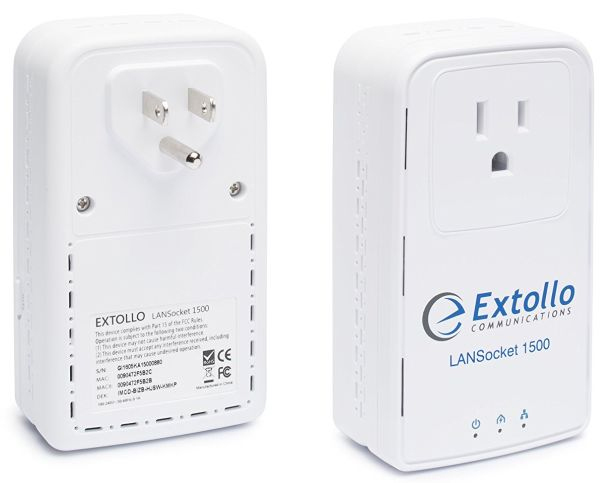 Powerline adapter Extollo LANSocket 1500