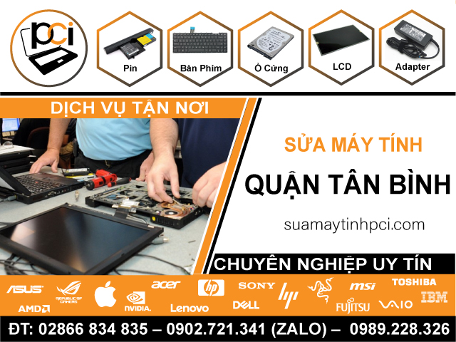 Sửa Máy Tính Quận Tân Bình Lấy Nhanh