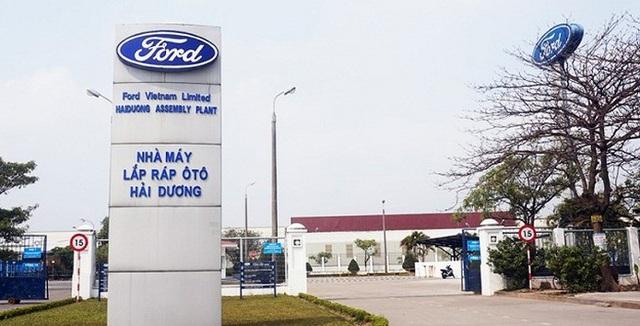Ford tạm dừng nhà máy tại Hải Dương để phòng tránh dịch Covid-19