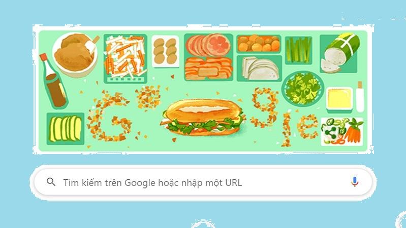 Google Doodle tôn vinh bánh mì Việt Nam tại hàng loạt quốc gia