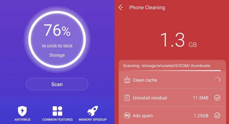 Ứng dụng NoxCleaner giúp tăng tốc và quản lý trên điện thoại Android