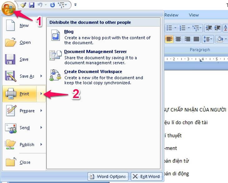 Hướng dẫn cách chuyển đổi file word sang PDF nhanh chóng, hiệu quả