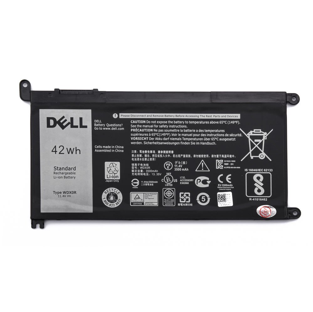 Pin laptop Dell Inspiron 15 5568 13 7368 WDX0R 42Wh