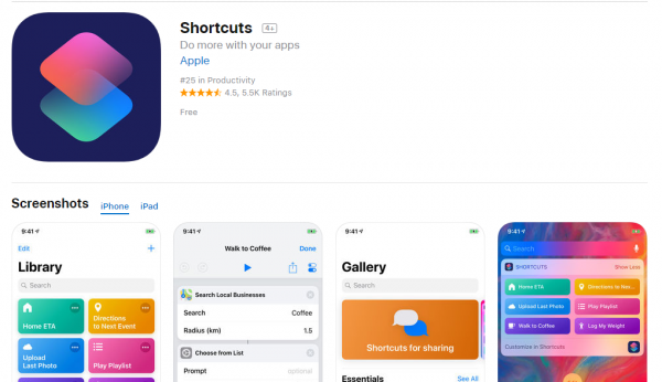 Cách rút gọn link trực tiếp trên iPhone bằng Siri Shortcuts