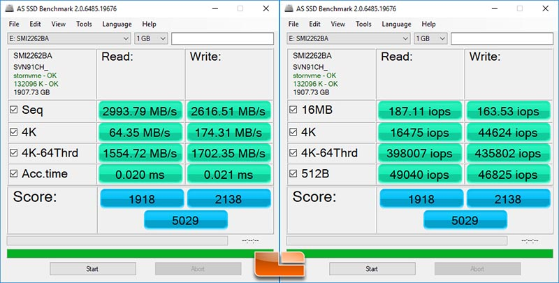 AS SSD Benchmark (Windows)