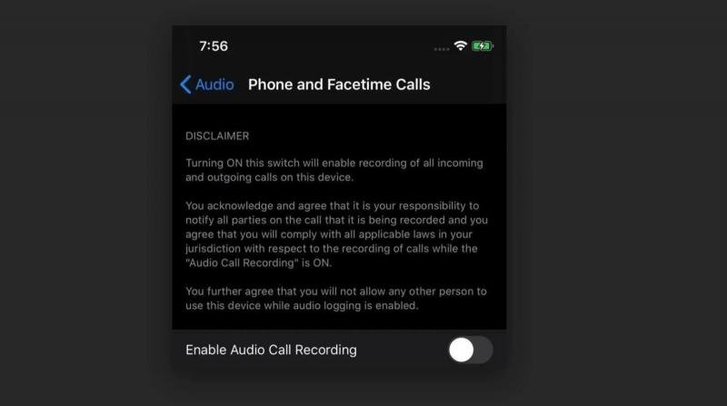 Phiên bản iOS 14 chính thức sẽ không có tính năng ghi âm cuộc gọi