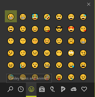 Bảng nhập emoji