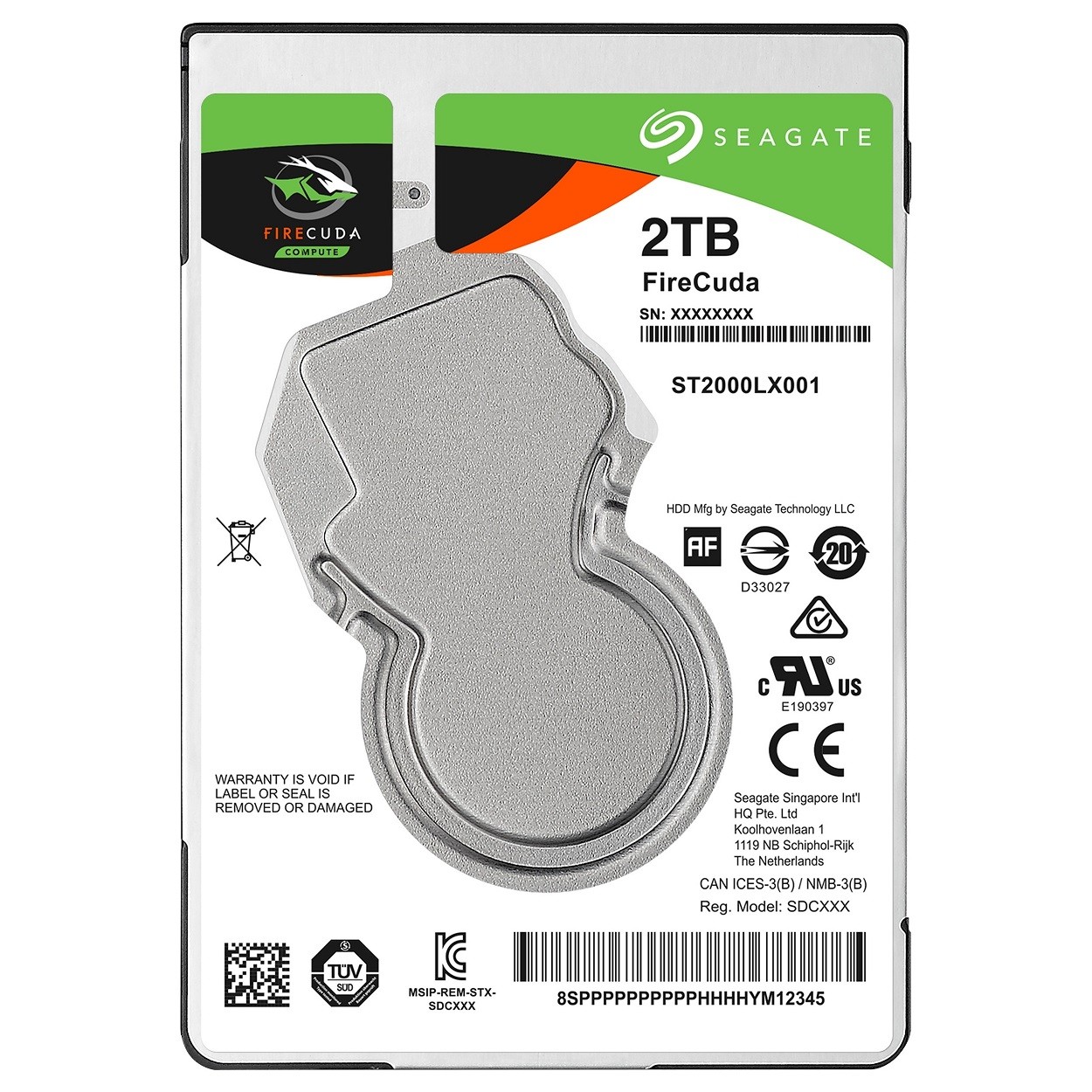 HDD Seagate Firecuda 2TB Sata 3 ( ST500LX025 )