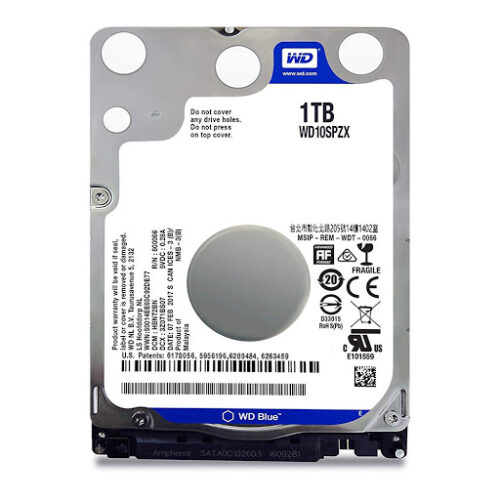 Bán Ổ cứng HDD Western Digital Blue 1TB 2.5" SATA 3 - WD10SPZX giá rẻ tại Hcm