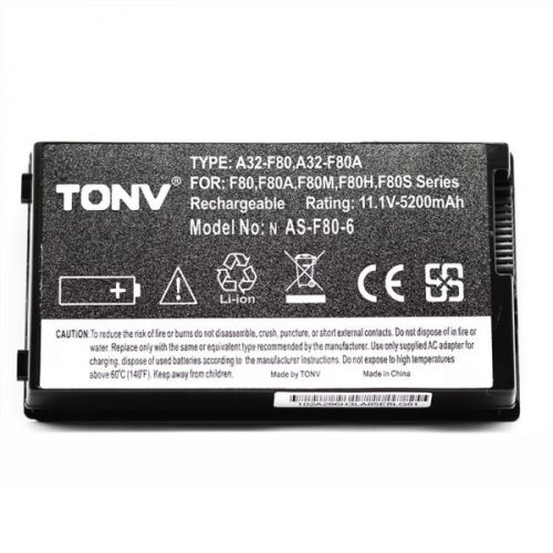 Bán Pin Laptop Tonv Asus F80 N80VN N80VC N81VG A32-A8 giá rẻ tại Hcm